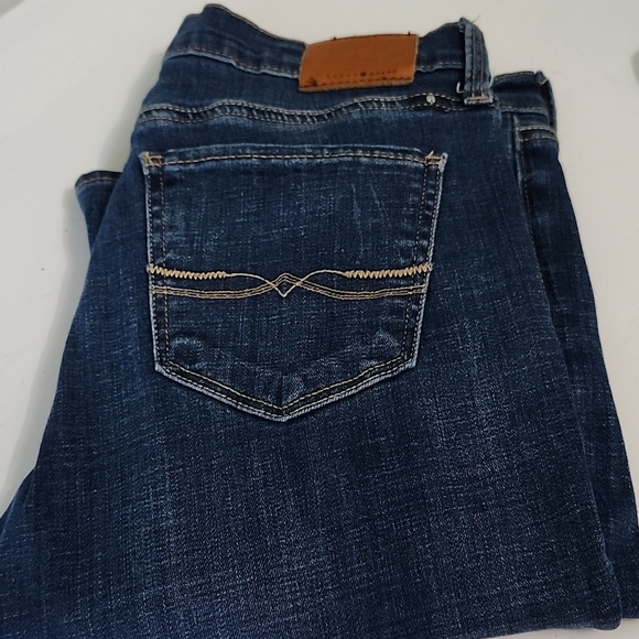 Lucky Brand Denim - Lucky Brand Charlie Skinny Dark Blue Jeans